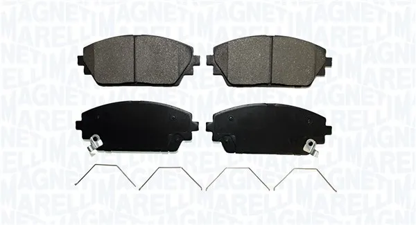 Ultimissimo Modello MAGNETI MARELLI 363916061267 - Kit pastiglie freno, Freno a disco ATP Autoricambi