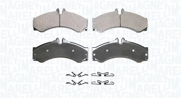 Spedito Oggi MAGNETI MARELLI 363916060903 - Kit pastiglie freno, Freno a disco ATP Autoricambi