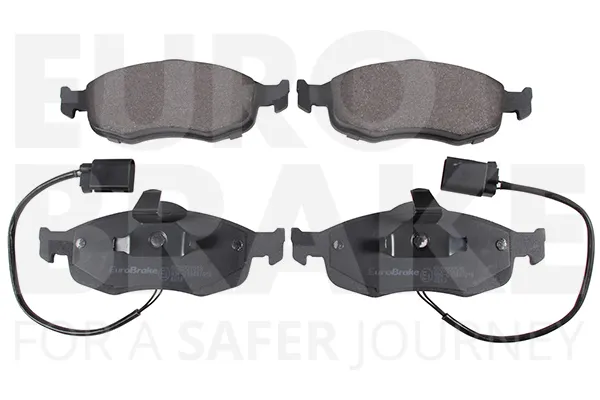 EUROBRAKE 5502222519 - Kit pastiglie freno, Freno a disco ATP Autoricambi Promozione Esclusiva