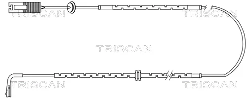 Prezzo Basso TRISCAN 8115 17002 - Contatto segnalazione, Usura past. freno/mat. d‘attrito ATP Autoricambi