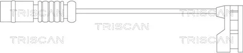 TRISCAN 8115 23018 - Contatto segnalazione, Usura past. freno/mat. d‘attrito ATP Autoricambi Spedizione Espresso