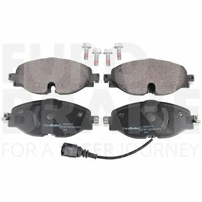 Prezzo Basso EUROBRAKE 55022247121 Kit Pastiglie Freno, Freno a Disco