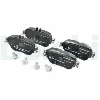 Scelto Dai Clienti DELPHI LP3262 Kit Pastiglie Freno, Freno a Disco