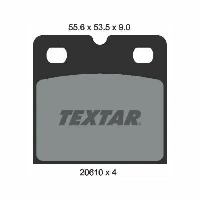 TEXTAR 2061005 Kit Pastiglie Freno, Freno di Stazionamento a Disco Ordina Subito
