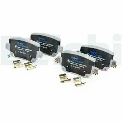 Prezzo Ridotto DELPHI LP5037EV Kit Pastiglie Freno, Freno a Disco