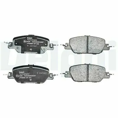 Prezzo Basso DELPHI LP3566 Kit Pastiglie Freno, Freno a Disco