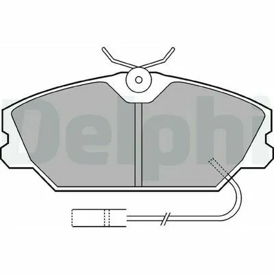 DELPHI LP539 Kit Pastiglie Freno, Freno a Disco Offerta Lampo