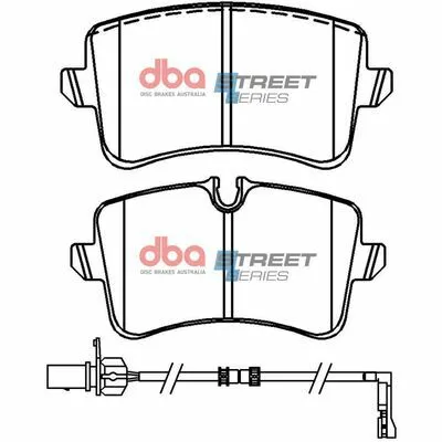 DBA AUSTRALIA DB15101XP Kit Pastiglie Freno per Elevate Prestazioni Soddisfatti O Rimborsati