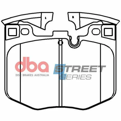 DBA AUSTRALIA DB15107XP Kit Pastiglie Freno per Elevate Prestazioni Solo Oggi