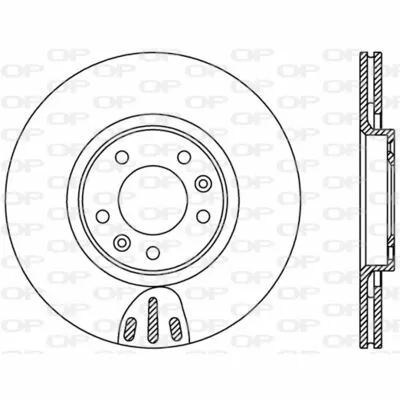 OPEN PARTS COATED BDR2380.20 Disco Freno Prezzo Conveniente