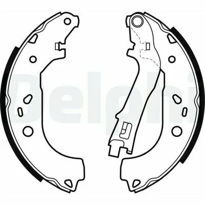 DELPHI LS1979 Kit Ganasce Freno Acquista Ora