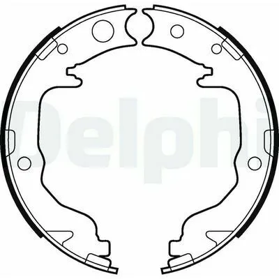 DELPHI LS2026 Kit Ganasce Freno Prezzo Basso