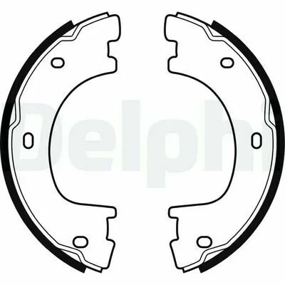 DELPHI LS2054 Kit Ganasce Freno Prezzo Conveniente