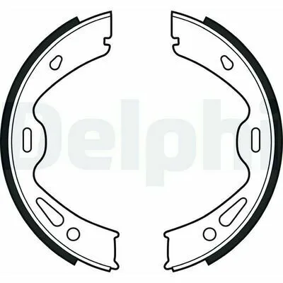 Compra Oggi Stesso DELPHI LS2091 Kit Ganasce Freno