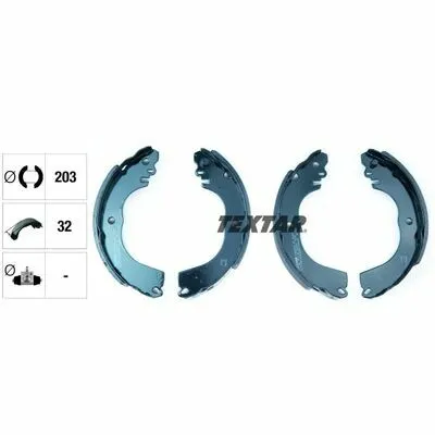 Subito Disponibile TEXTAR 91082000 Kit Ganasce Freno