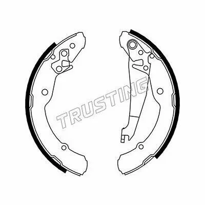 Promozione TRUSTING 106.219 Kit Ganasce Freno