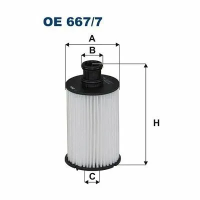 Direttamente Dal Produttore FILTRON OE 667/7 Filtro Olio