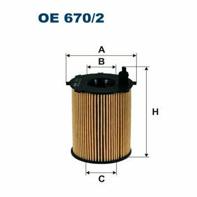 Offerta Del Giorno FILTRON OE 670/2 Filtro Olio