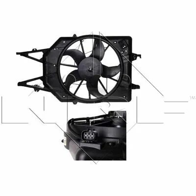 Subito Disponibile NRF 47043 Ventola, Raffreddamento Motore
