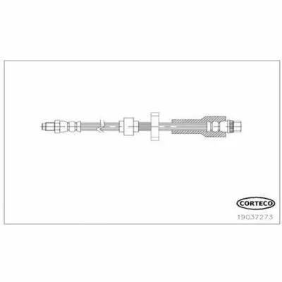 CORTECO 19037273 Flessibile del Freno Ultima Occasione