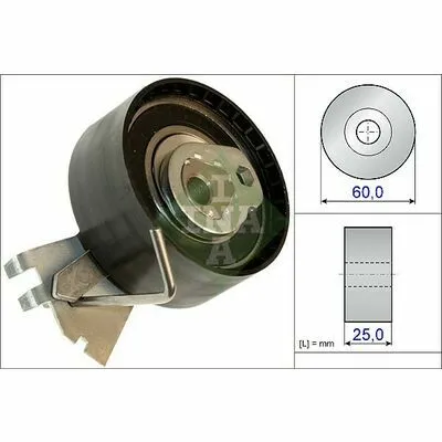 Non Perdere INA 531 0572 10 Rullo Tenditore, Cinghia Dentata