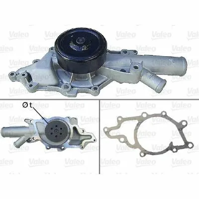 VALEO 506831 Pompa Dell’Acqua, Raffreddamento Motore Affare