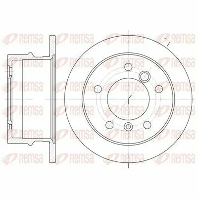 REMSA 6565.00 Disco Freno Ultimissimo Modello