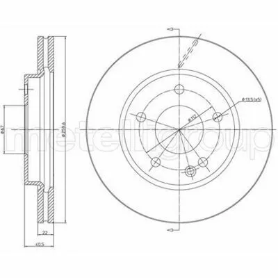 Soddisfatti O Rimborsati CIFAM 800-469C Disco Freno