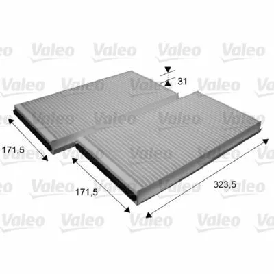 Soddisfatti O Rimborsati VALEO ESSENTIAL 698863 Filtro, Aria Abitacolo
