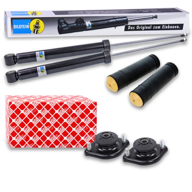 BILSTEIN 40017360 - 2x Ammortizzatore +Cuscinetto a cupola +Protezioneantipolvere Assale posteriore ATP Autoricambi Promozione Esclusiva