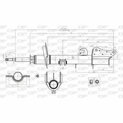 Promo Stagionale OPEN PARTS SAB8034.32 Ammortizzatore
