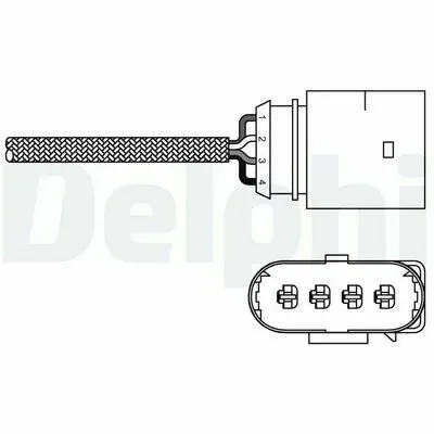 Popolare DELPHI ES20286-12B1 Sonda Lambda