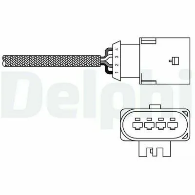 DELPHI ES20303-12B1 Sonda Lambda Offerta Lampo