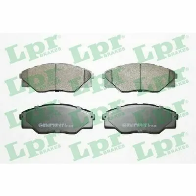 Ordina Subito LPR 05P1718 Kit Pastiglie Freno, Freno a Disco