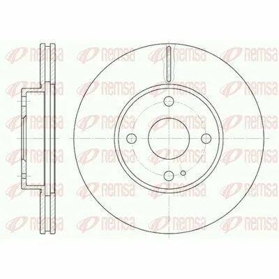 Offerta Lampo REMSA 6843.10 Disco Freno