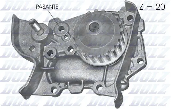 DOLZ R314 Pompa Dell’Acqua, Raffreddamento Motore Direttamente Dal Produttore