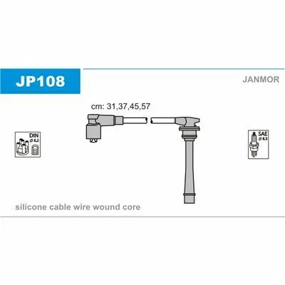 Occasione Imperdibile JANMOR JP108 Cavo Accensione