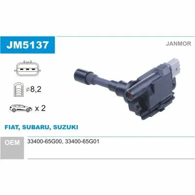Vendita Finale JANMOR JM5137 Bobina d‘Accensione