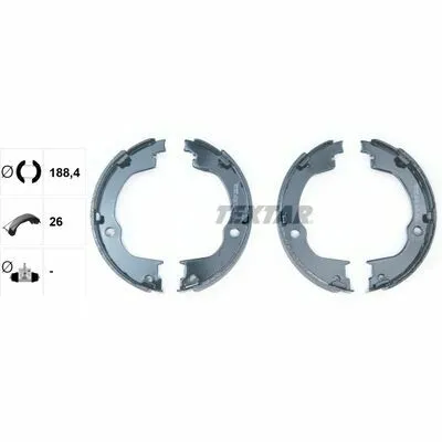 TEXTAR 91067100 Kit Ganasce Freno Prezzo Basso