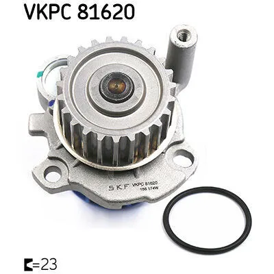 SKF Aquamax VKPC 81620 Pompa Dell’Acqua, Raffreddamento Motore Soddisfatti O Rimborsati
