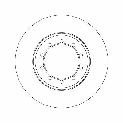 Di Tendenza TRW DF6711 Disco Freno