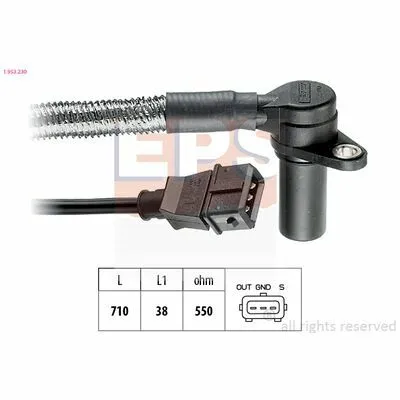 EPS Made in Italy - OE Equivalent 1.953.230 Generatore di Impulsi, Albero a Gomiti Offerta Speciale
