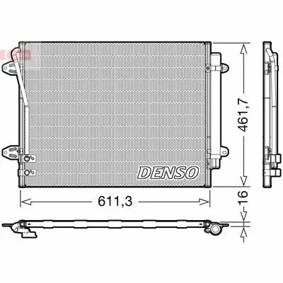DENSO DCN32012 Condensatore, Climatizzatore Economico