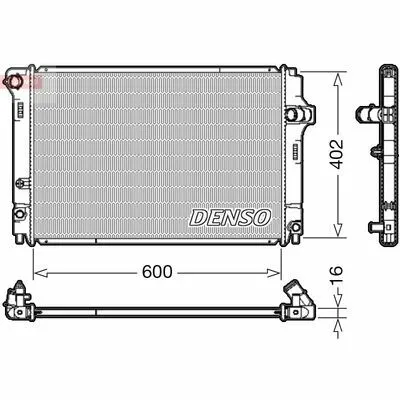 DENSO DRM50089 Radiatore, Raffreddamento Motore Saldi