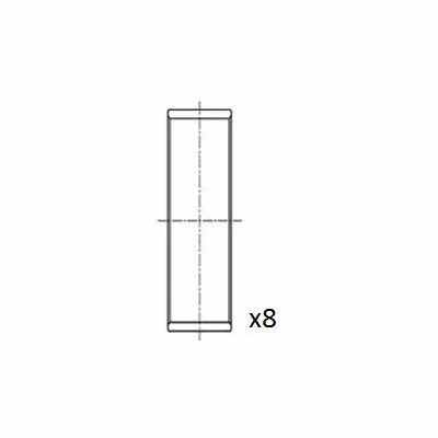 Offerta FAI AUTOPARTS BB2034-050 Semicuscinetto di Testa Della Biella