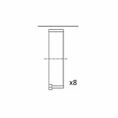 FAI AUTOPARTS BB2051-050 Semicuscinetto di Testa Della Biella Offerta Limitata