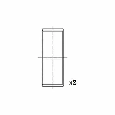 FAI AUTOPARTS BB2056-025 Semicuscinetto di Testa Della Biella Economico