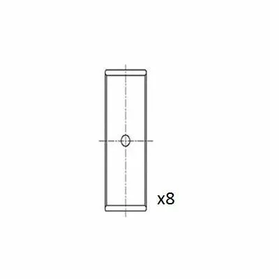 FAI AUTOPARTS BB2061-STD Semicuscinetto di Testa Della Biella Novità