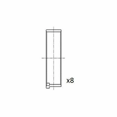 Scelto Dai Clienti FAI AUTOPARTS BB2070-010 Semicuscinetto di Testa Della Biella