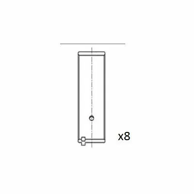 FAI AUTOPARTS BB2079-025 Semicuscinetto di Testa Della Biella Offerta Lampo